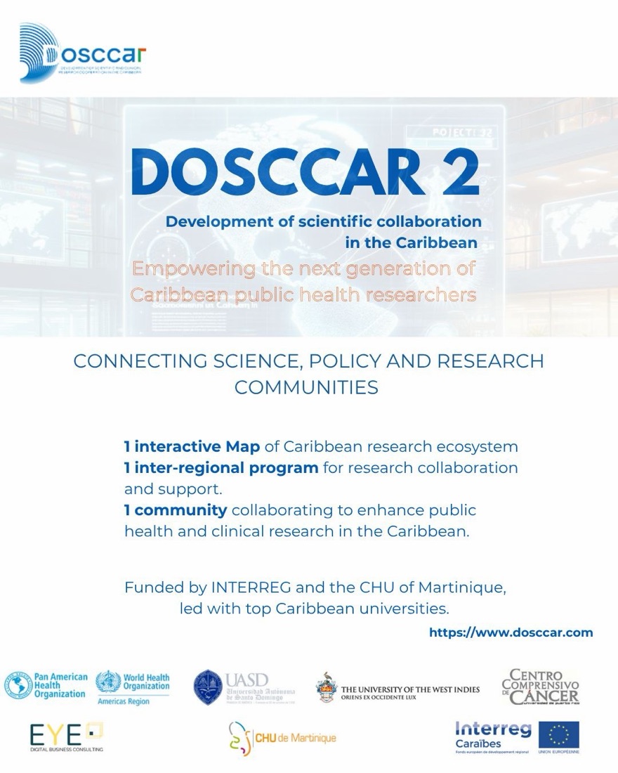 Slide de présentation DOSCCAR 2 : carte interactive, programme, communauté