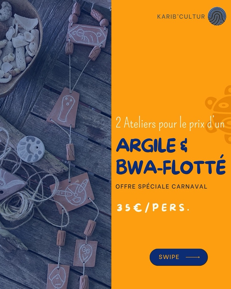 Carrousel « 2 ateliers pour le prix d’un », 35 € par personne